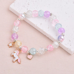 Kids Christmas Gift Unicorn Girls Bracelet