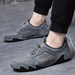 Men's Slip-on Sneakers Driving Shoes Lightweight Breathable