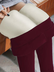 Fleece Lined High Waisted Winter Leggings