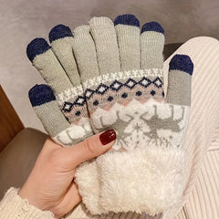 Winter Touchscreen Gloves Warm Lined Texting Glove for Women