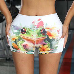 High Stretch Sporty Shorts Slim Fit Butt Lifting Workout Short