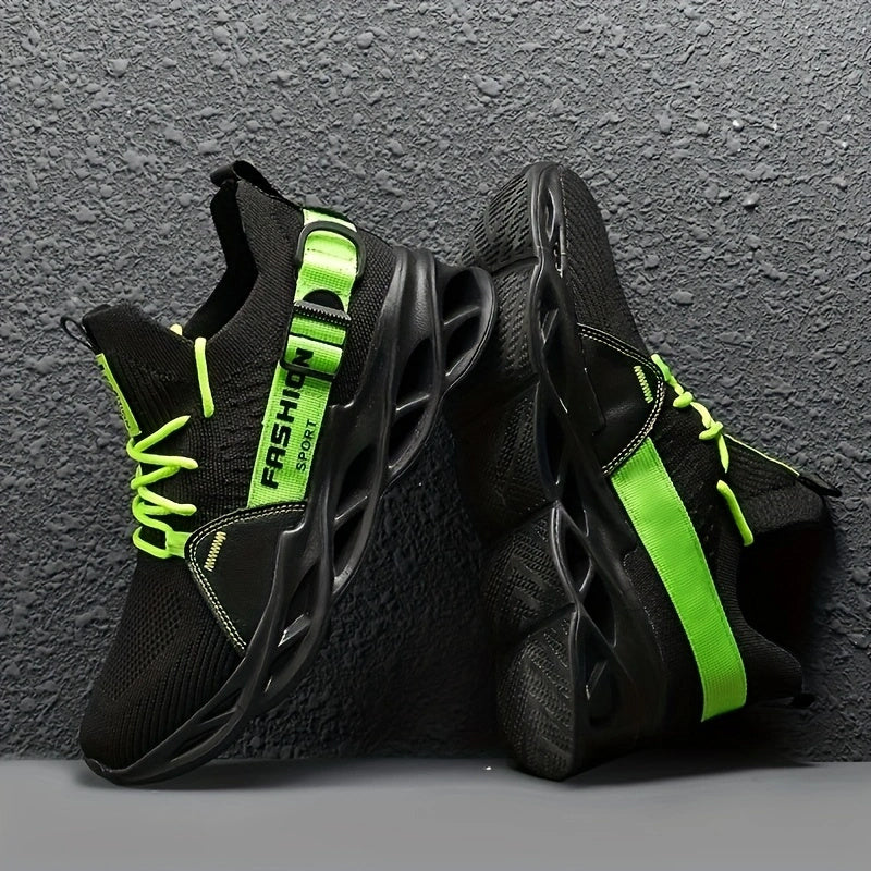 Men's Breathable Running Shoes Lightweight Non Slip Sneakers