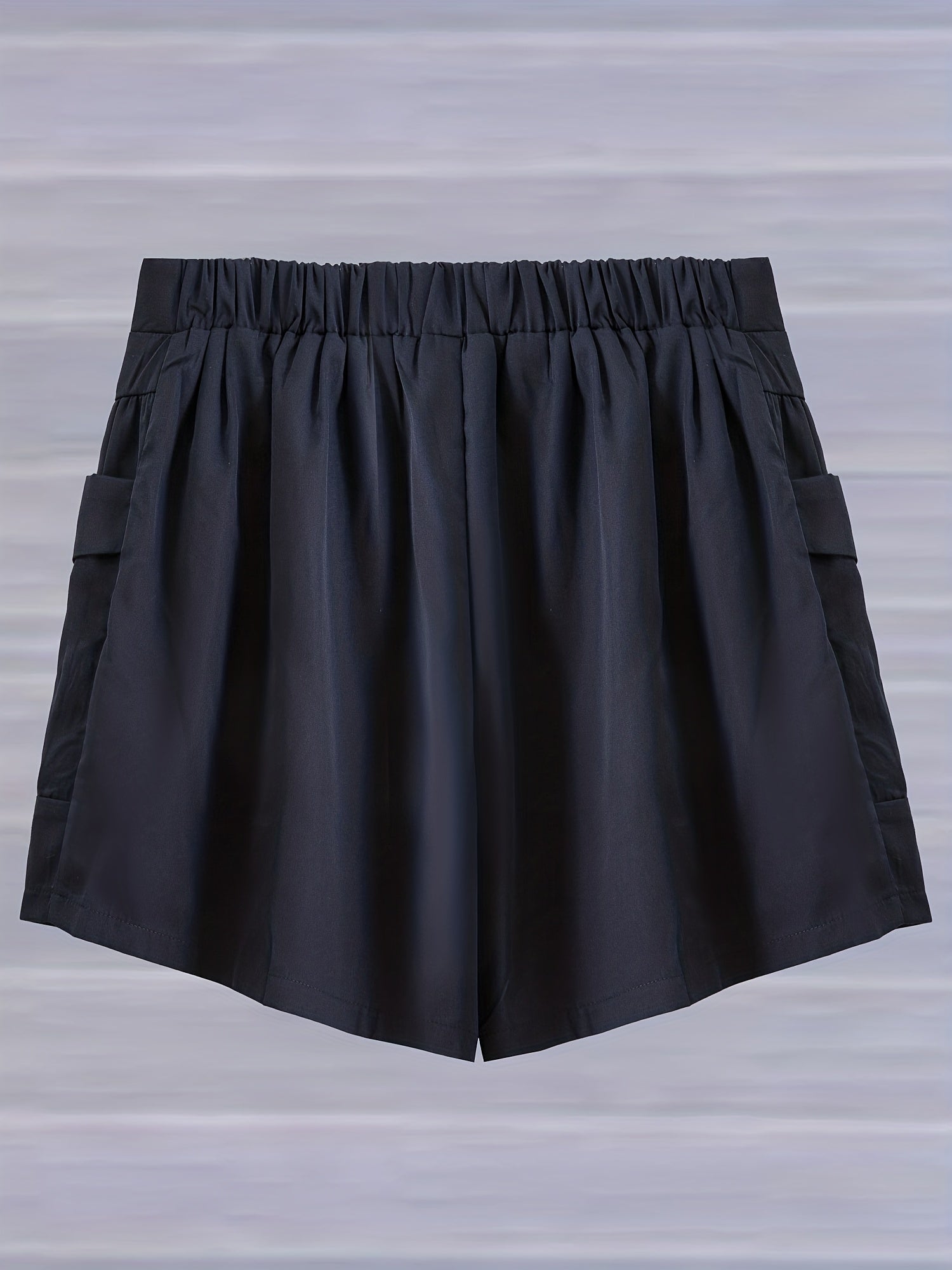 Y2K Shorts Elastic High Rise Cargo Pants