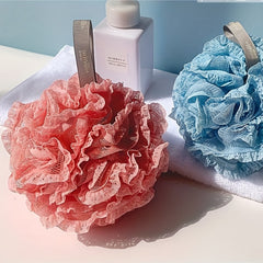 16 Layer Mesh Baby Shower Ball Bubble Bath Flower Bath Towel