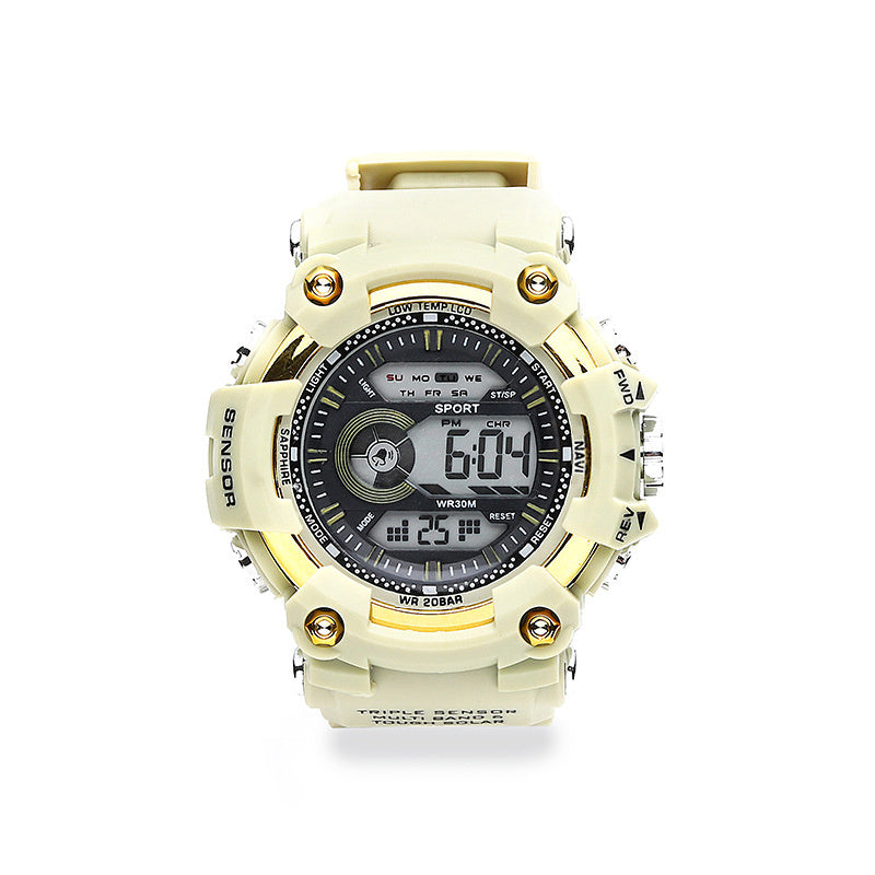 Luminous Sports Electronic Watch Waterproof Teen Watch