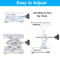 Stainless Steel Lab Jack Stand Table Lift 10 16 10