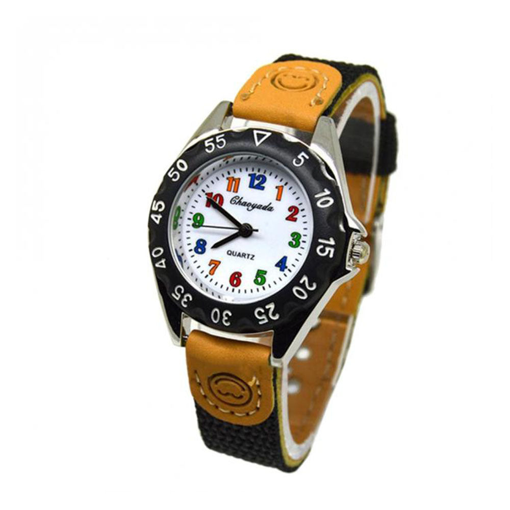Boys Cartoon Watch with Nylon Strap - Holiday Gift