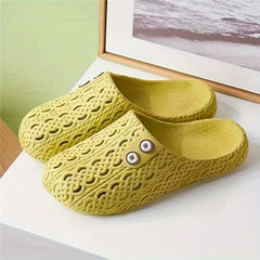 Women's Hollow Out Slides Soft Sole Shoes