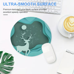 Gaming Mouse Pad Non-Slip Rubber Base Waterproof Office Laptop Home Mouse