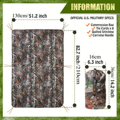 Outdoor Insulated Waterproof Blanket for Hiking