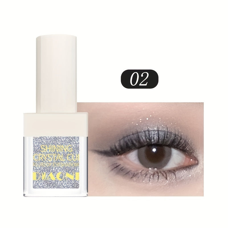 3 Colors Sparkle Liquid Eyeshadow Stick Shimmer Pearly Sequin Eyeliner Grey Rose