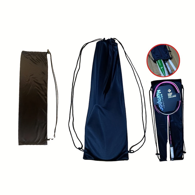 Plush Badminton Racket Ball Bag Waterproof Storage Bag