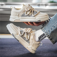 Men's Platform Skate Shoes Lightweight Comfy Sneakers