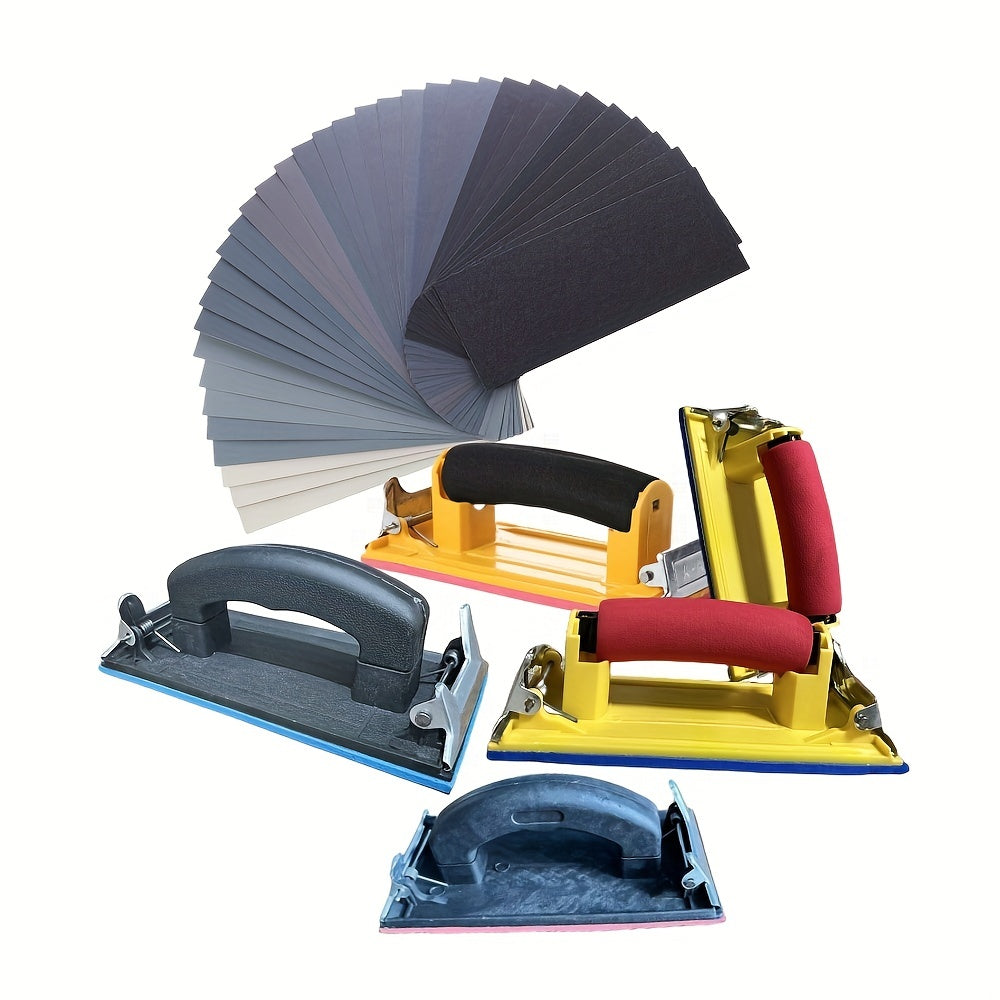 Sandpaper Holder Sanding Clip Wall Polishing Tool Hand Sandpaper Machine