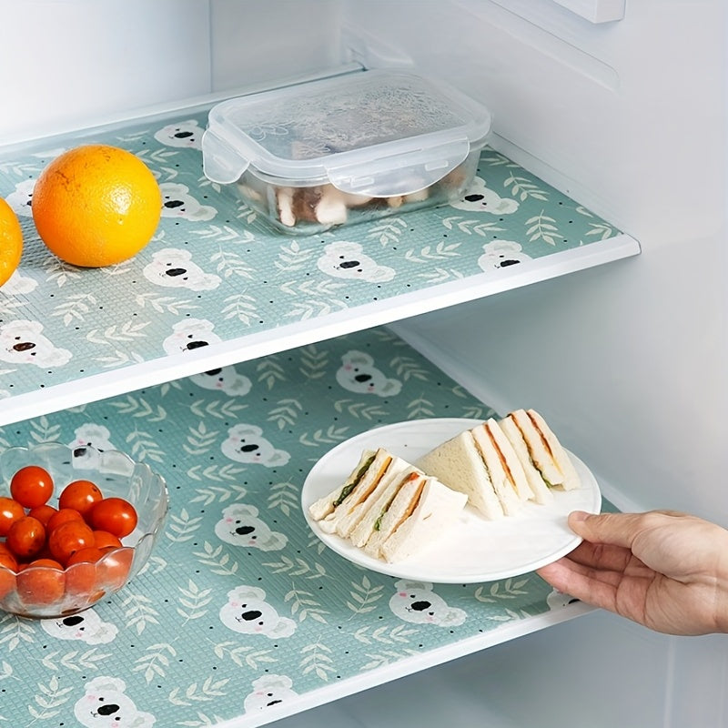 Daisy Printed Shelf Liner Non Adhesive Waterproof Stain Proof Washable