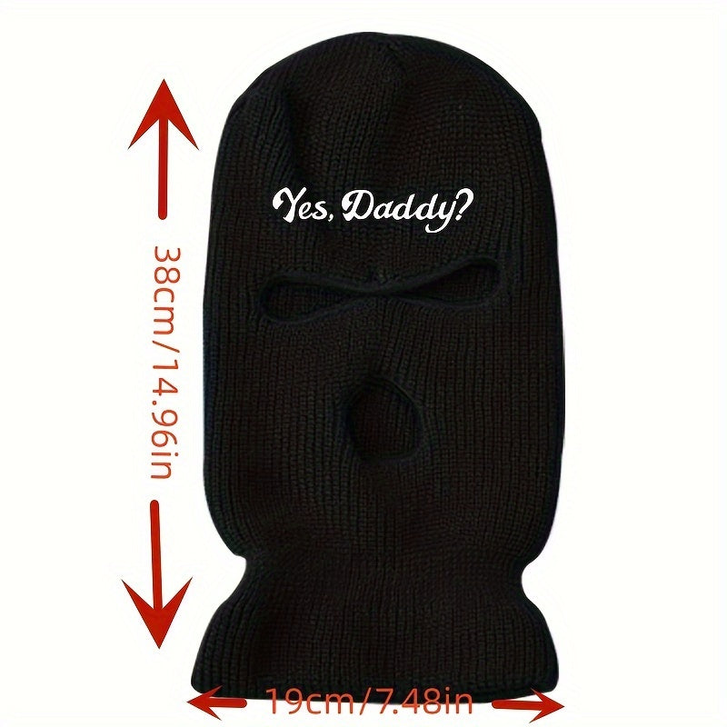 Knitted Balaclava Hat Full Face Cover Winter Outdoor Skiing Sports Mask