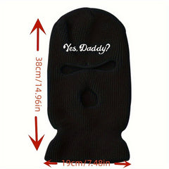 Knitted Balaclava Hat Full Face Cover Winter Outdoor Skiing Sports Mask