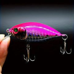 1pc Plastic Hard Bait With Treble Hook Long Casting Bionic Bait Fishing Tackle