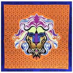 Lion Bandana Silk Tube Top Casual Shawl Scarf Wrap