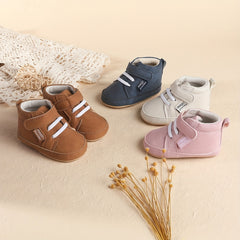 Vintage Solid Boots for Baby Boys Lightweight Non slip Boots Spring/Autumn