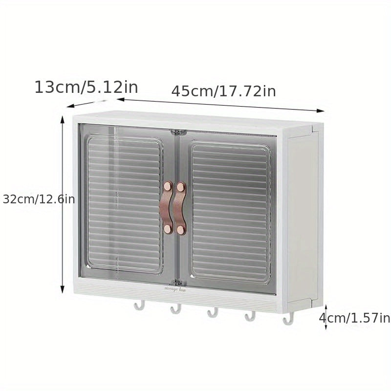 Kitchen Rack Wall mounted Condiment Jar Seasoning Box Holder