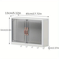 Kitchen Rack Wall mounted Condiment Jar Seasoning Box Holder