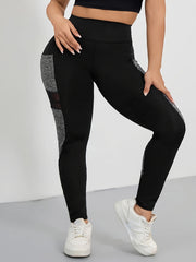 Colorblock High Rise Fitness Leggings
