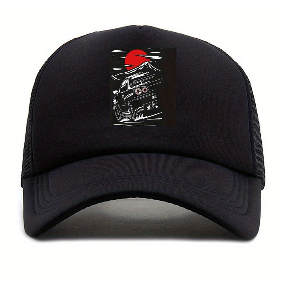 Unisex Mesh Sunshade Adjustable Baseball Cap Outdoor Sport