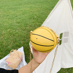 Mini Basketball Handbag for Travel Beach Holiday