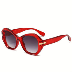 Women's Round Frame UV Protection Sunglasses