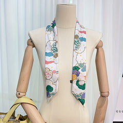 Cloud Sea Star Pattern Ribbon Scarf Headband Neck Wrist Scarf
