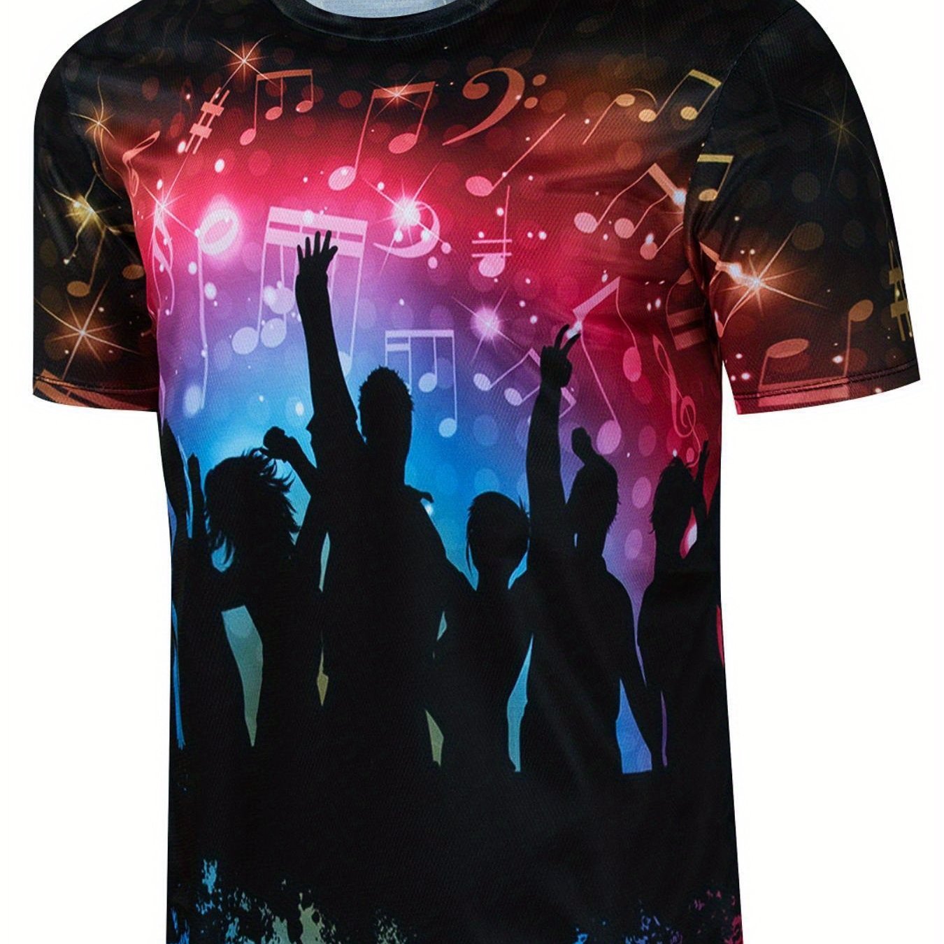 3D Printed Unisex T-Shirt Short Sleeve Tee for Men Women