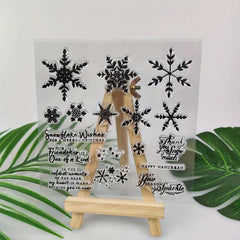 Christmas Snowflakes Metal Cutting Dies And Stamp Set