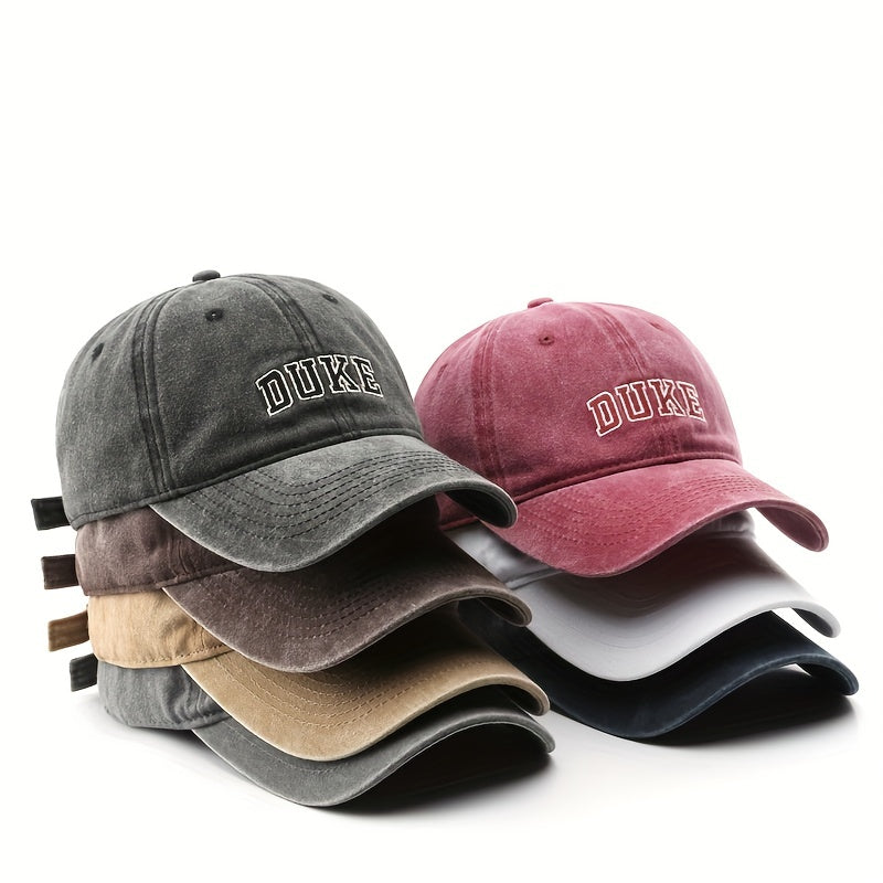 Distressed Vintage Letters Men's Baseball Cap