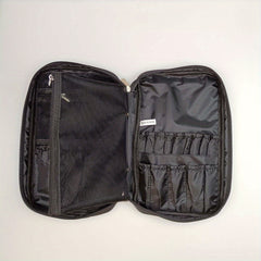 Makeup Brush Organizer Travel Cosmetic Bag with Handles