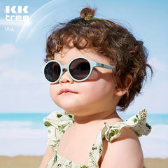 Kids Polarized Sunglasses Round Lens UV Protection
