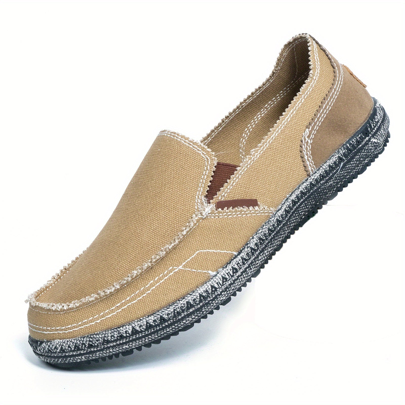 Men's Breathable Slip On Canvas Sneakers
