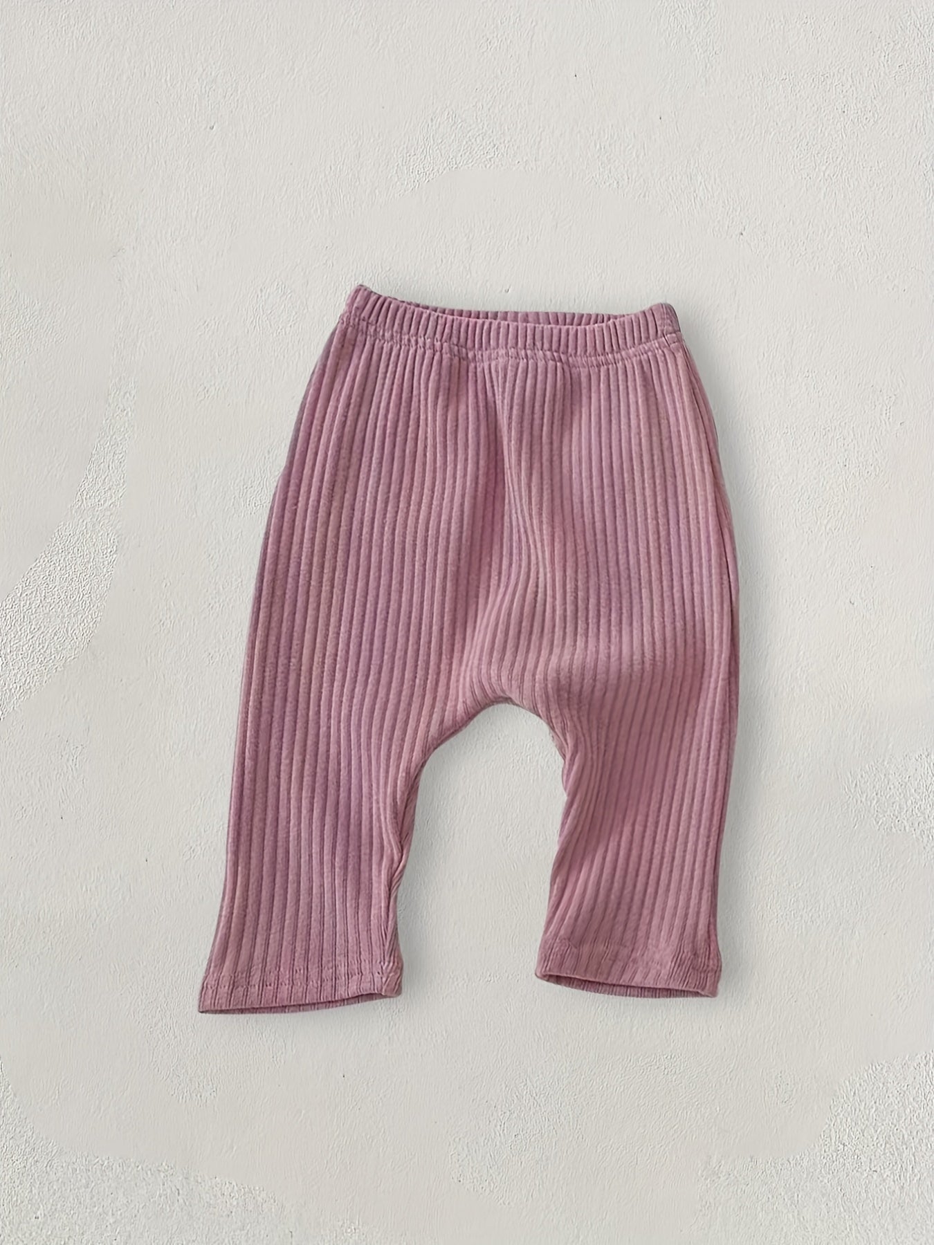 Kids Striped Cotton Long Pants with Pockets for Spring & Autumn