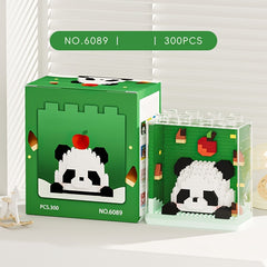 Zoo Building Blocks Box Series Holiday Gift Desktop Ornament