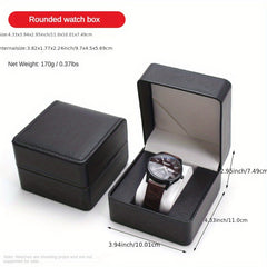 PU Leather Watch Storage Box Gift Packaging