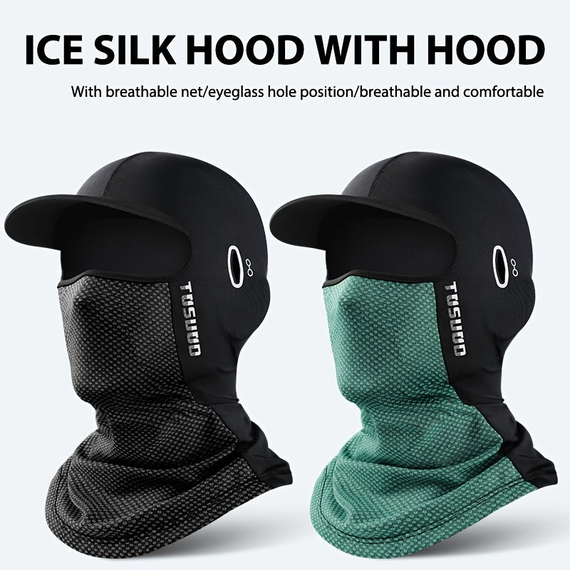 Summer Balaclava Full Face Scarf Mask Hiking Hat Cycling Hat