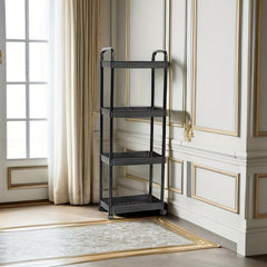 Kitchen Rack with Wheels 3-4 Layers Strong Load Capacity