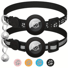 2 Pack Cat Collar With Bell Breakaway Reflective Kitten Collar