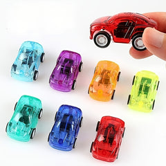 Pull Back Race Car Toy Set for Kids, 10 Pack Mini Cars Party Favors