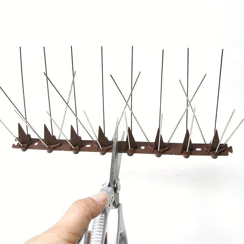 Bird Spikes Outdoor Bird Repellent, 6 Packs