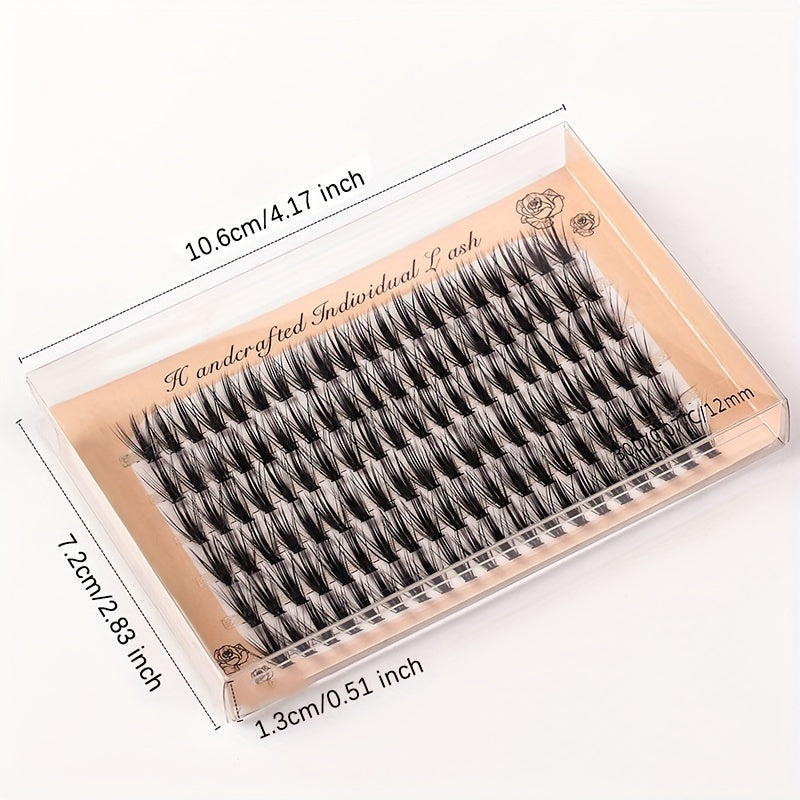 120 C Curl Grafted False Eyelashes Natural Soft Individual Lashes Extension