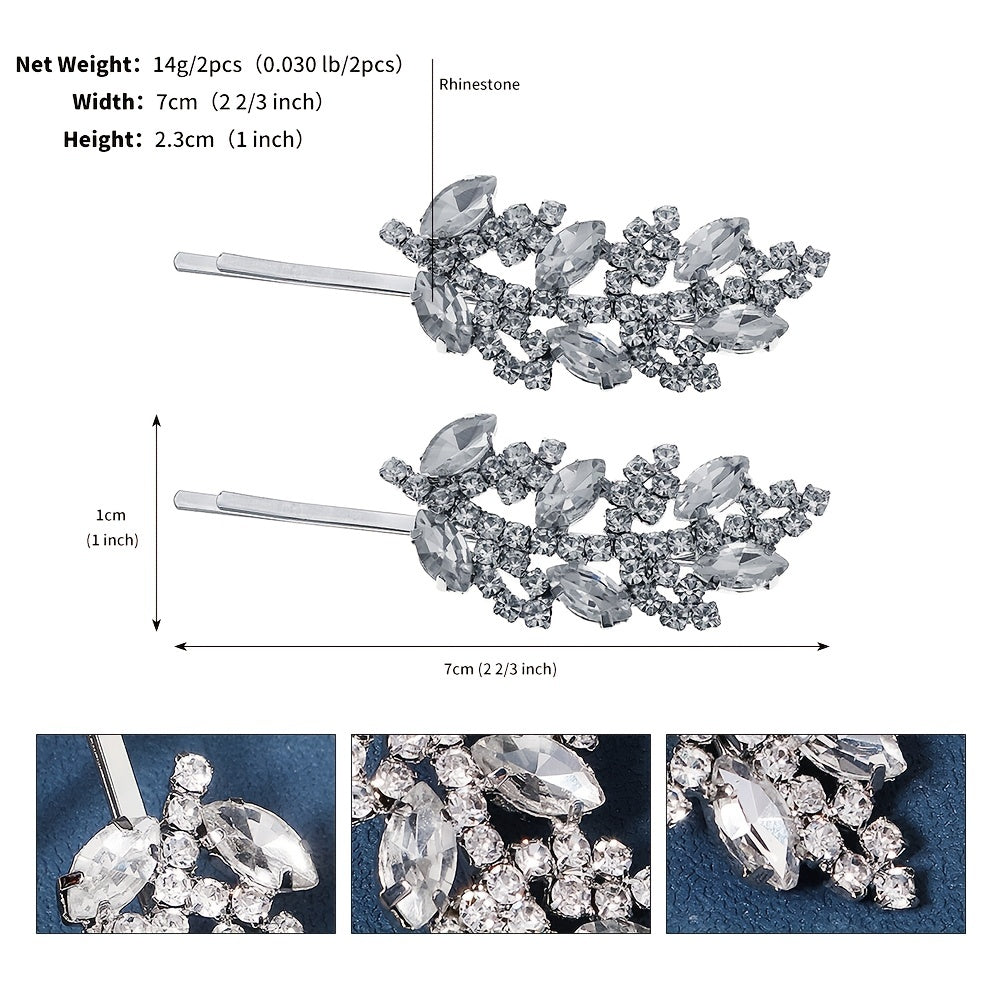 Crystal Wedding Bride Hair Comb Rhinestone Bridal Hair Piece
