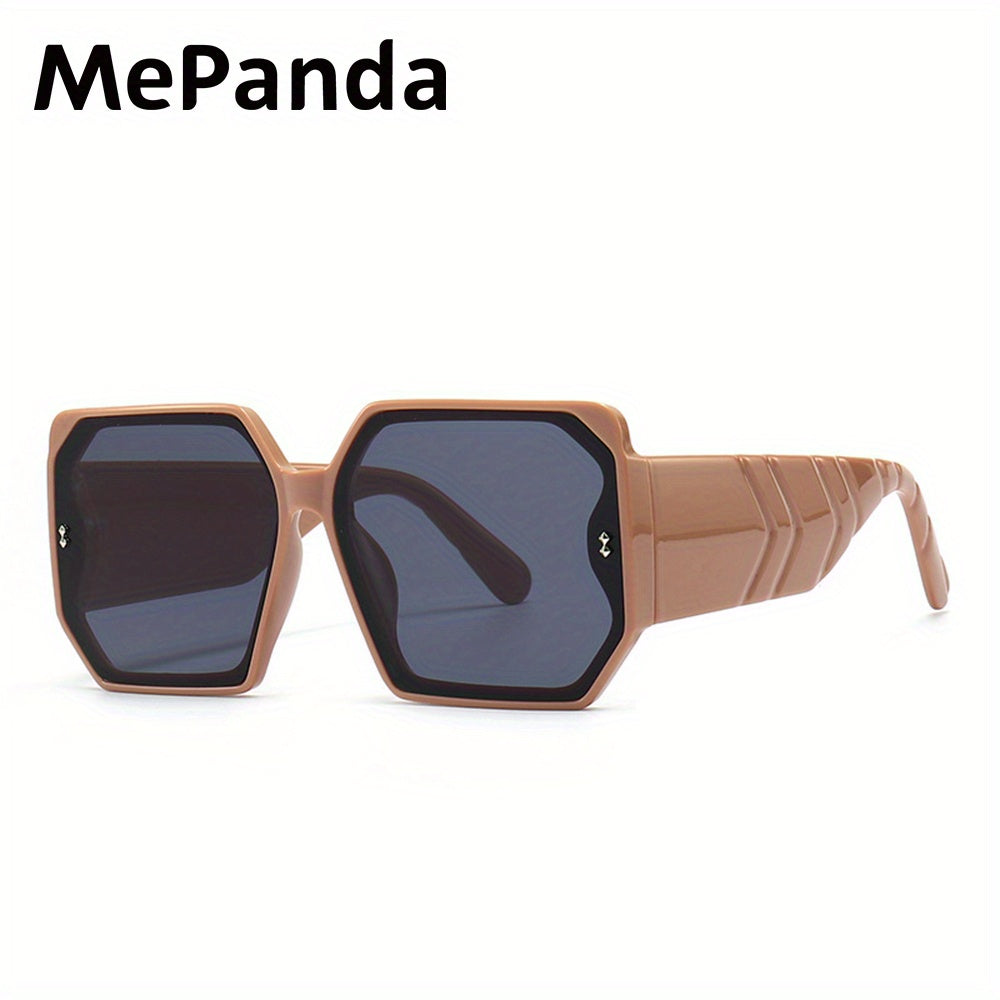 MePanda Chunky Square Frame Sunglasses Vintage Outdoor Unisex