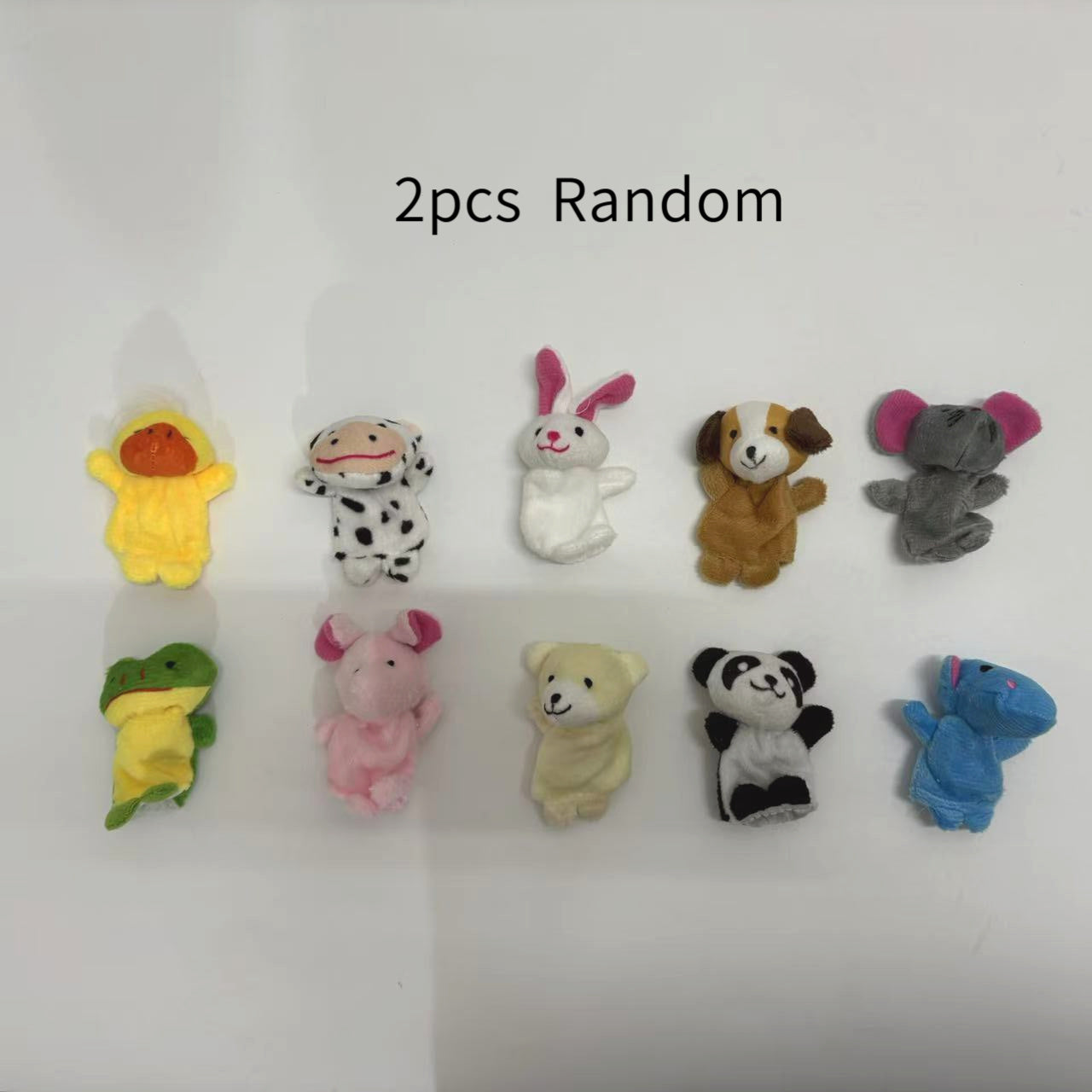 Holiday Finger Puppet Role Playing Toy Set