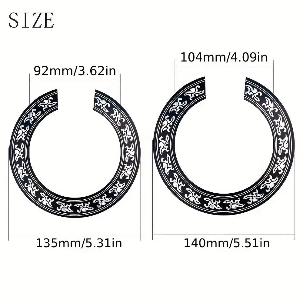 Guitar Sound Hole Decal Acoustic Classical Guitar Sticker